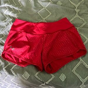 pink under armor shorts